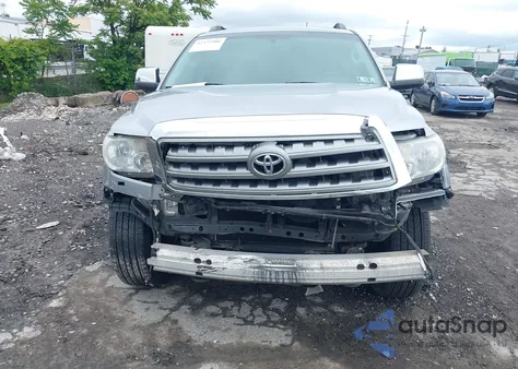 2013 Toyota Sequoia Limited 5.7L V8 из США, поврежденный, VIN 5TDJY5G10DS090388